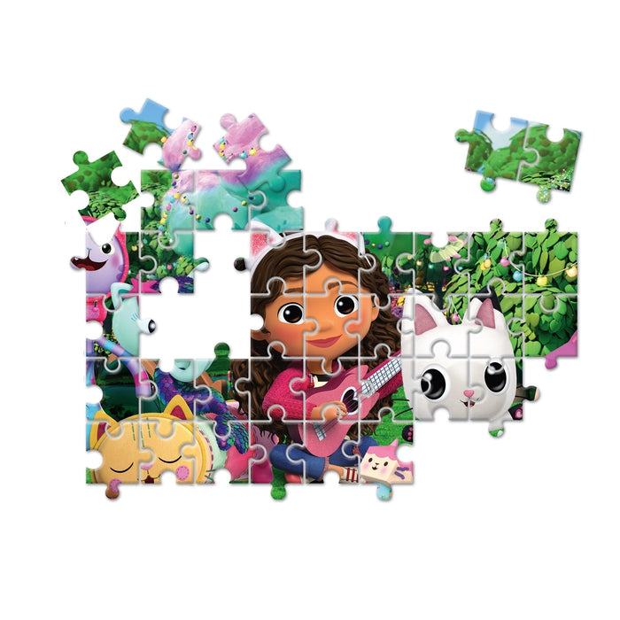 clementoni-edukit-4-in-1-gabby-s-dollhouse-puzzle-und-memo-spieleset image 4