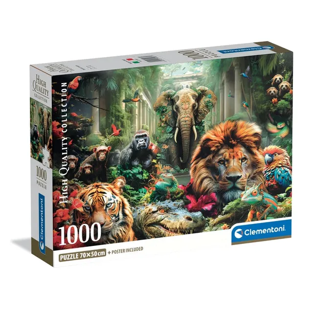 clementoni-mystic-jungle-puzzle-1000-teile-70-x-50-cm image 1