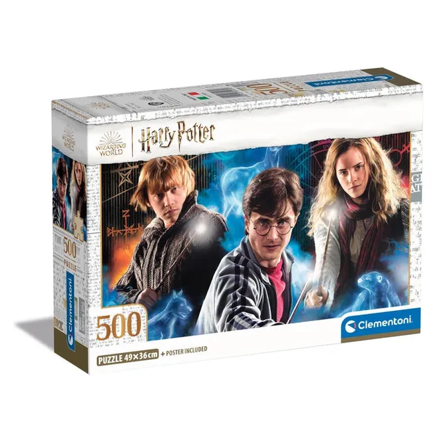 clementoni-harry-potter-puzzle-500-teile-49-x-36-cm image 1