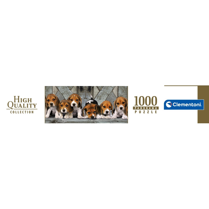 clementoni-puzzle-beagles-1000-teile-panorama-98-x-33-cm image 7