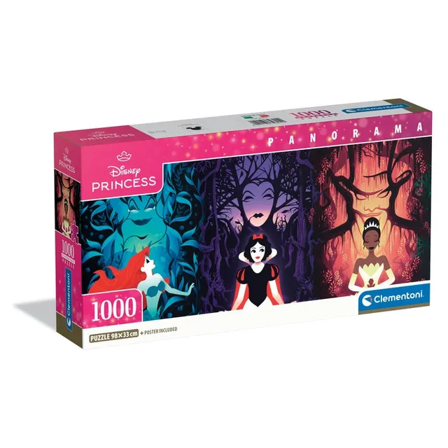 clementoni-disney-princess-panorama-puzzle-1000-teile image 1