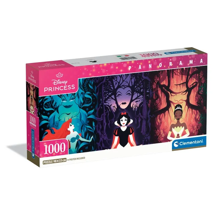 clementoni-disney-princess-panorama-puzzle-1000-teile image 1