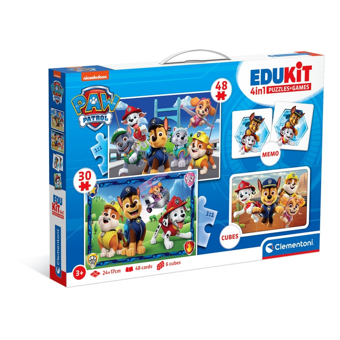 clementoni-education-edukit-4-in-1-paw-patrol-lernspiel-set image 1