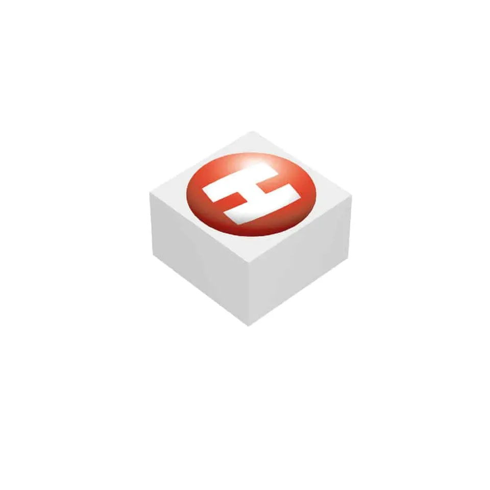 hubelino-2x2er-logo-stein-klemmbaustein-2x2-noppen image 1