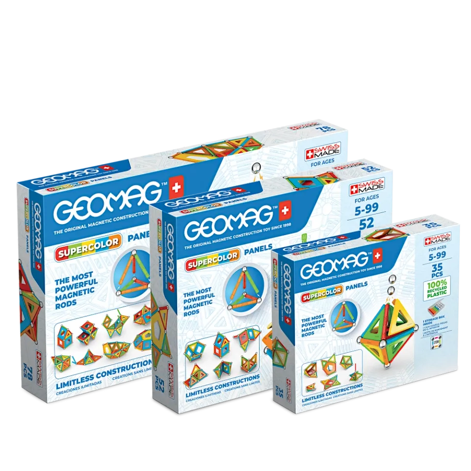 geomag-classic-supercolor-panels-recycled-3er-bundle-magnetbausatz image 1
