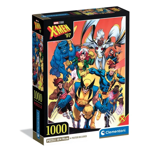 clementoni-marvel-x-men-puzzle-1000-teile-70-x-50-cm image 1