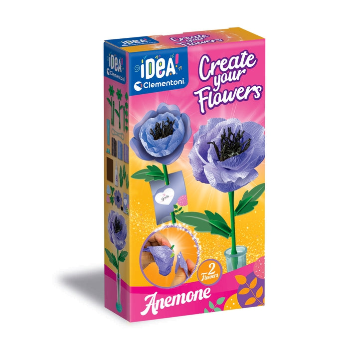 clementoni-idea-deine-blumen-kreationen-anemone-krepppapier-set image 1