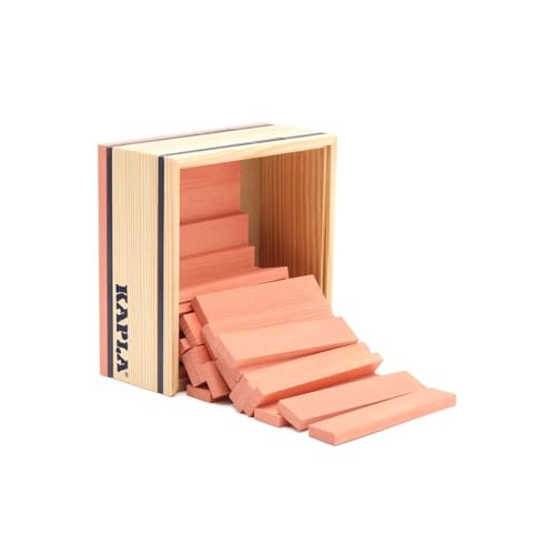 kapla-set-mit-40-rosa-baukl-tzen-holz-baukasten image 5