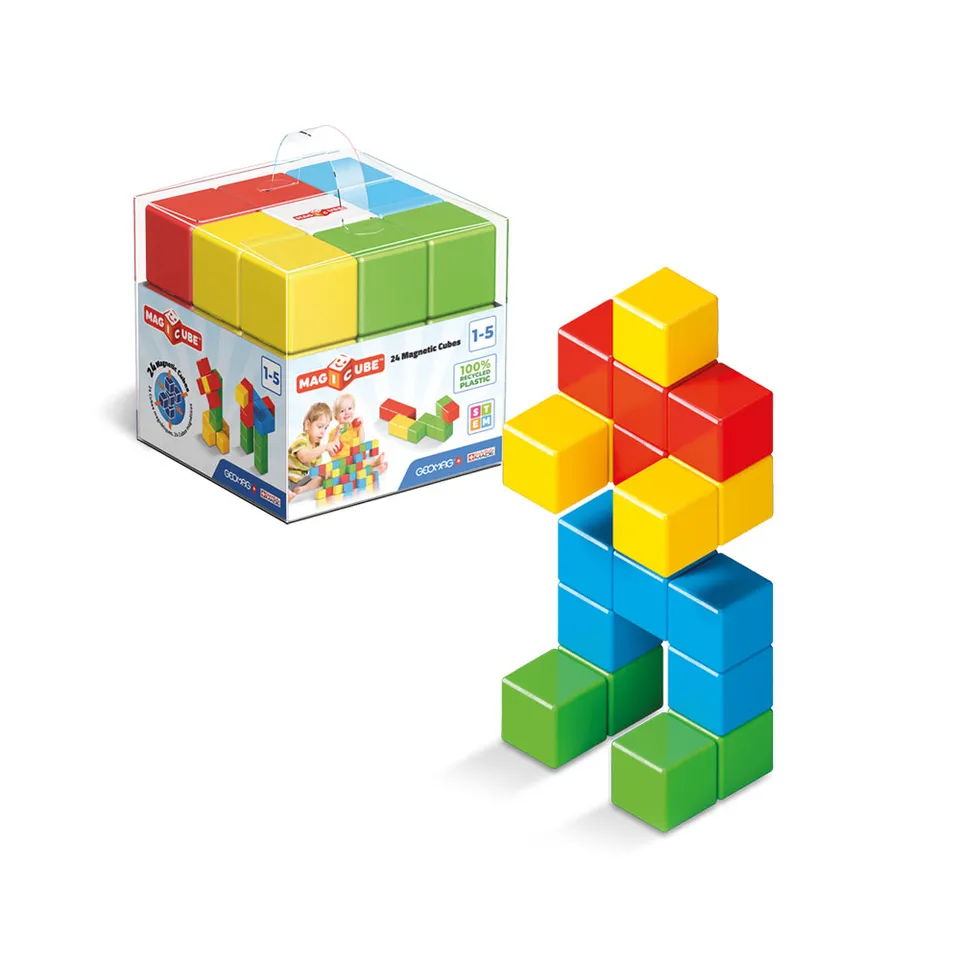 geomag-magicube-crystal-24-pcs-de-magnetisches-bau-konstruktionsspiel image 1