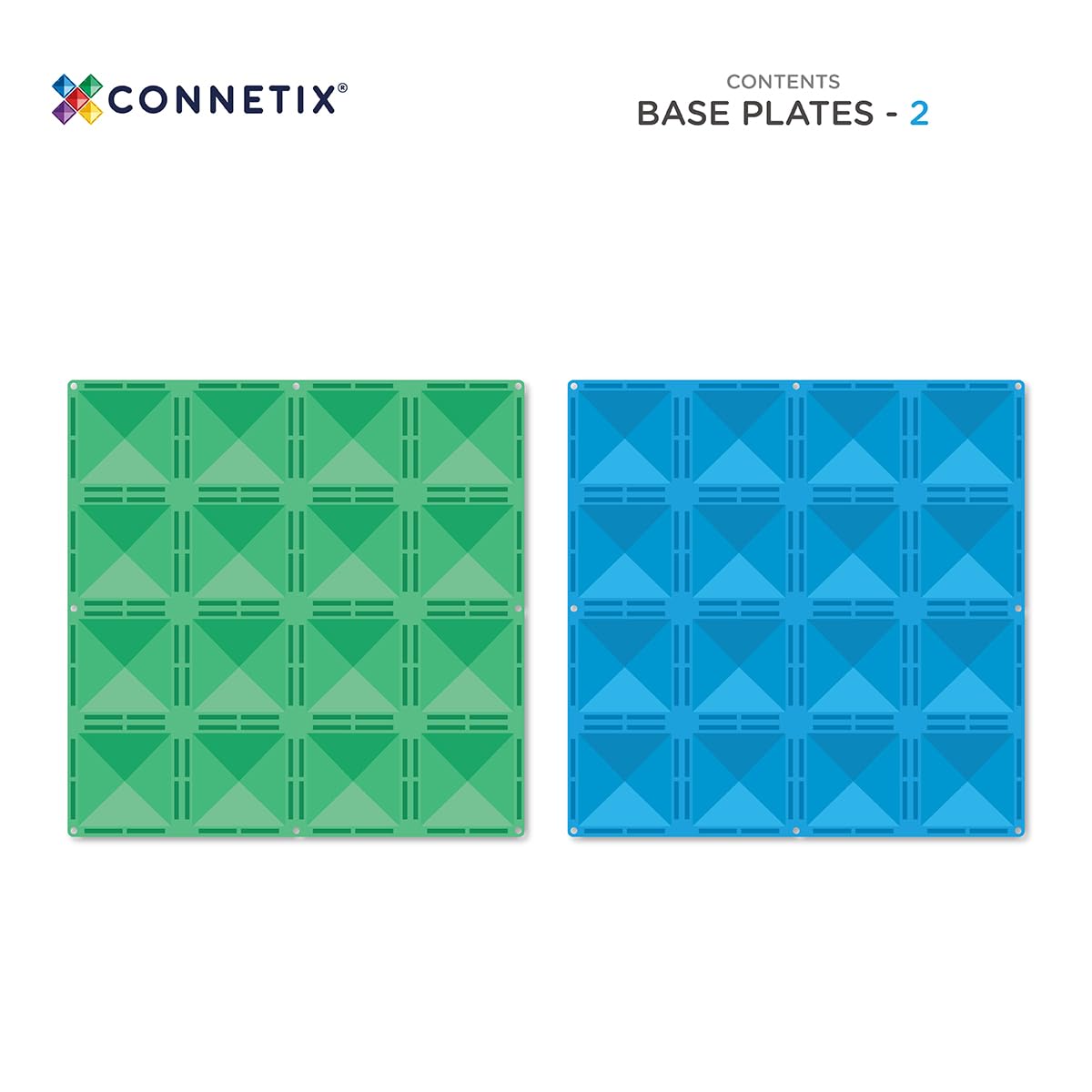 connetix-regenbogen-grundplatten-pack-2-st-ck-blau-gr-n-magnetische-bauplatten-3 image 6