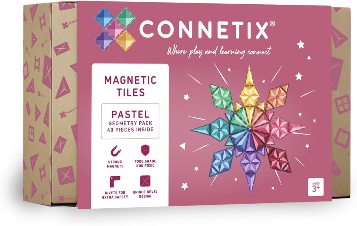 connetix-magnetbausteine-pastell-geometrie-pack-40-st-ck image 1