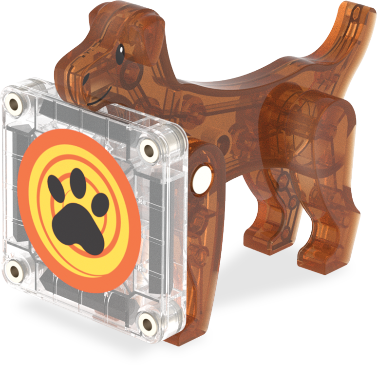 magna-tiles-dog-house-13-teile-magnetisches-hunde-bauset-mit-micromags image 7