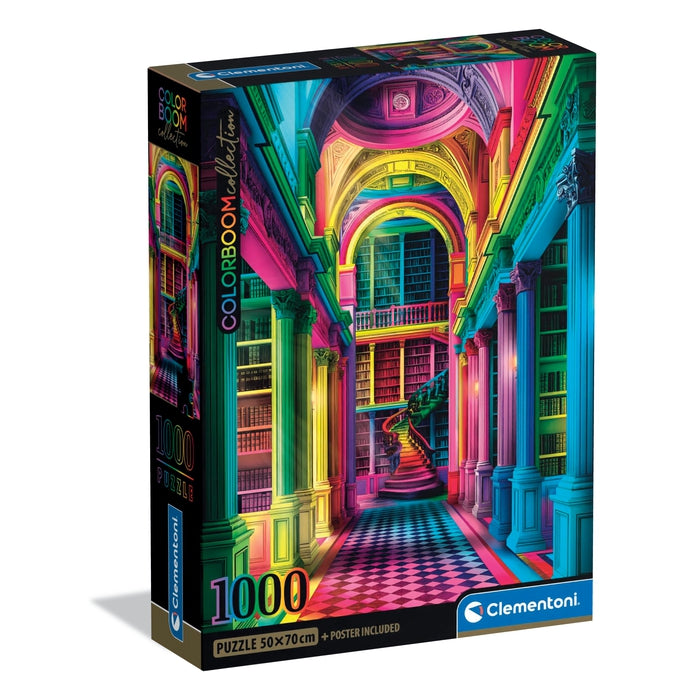 clementoni-colorboom-athenaeum-puzzle-1000-teile-70-x-50-cm image 1