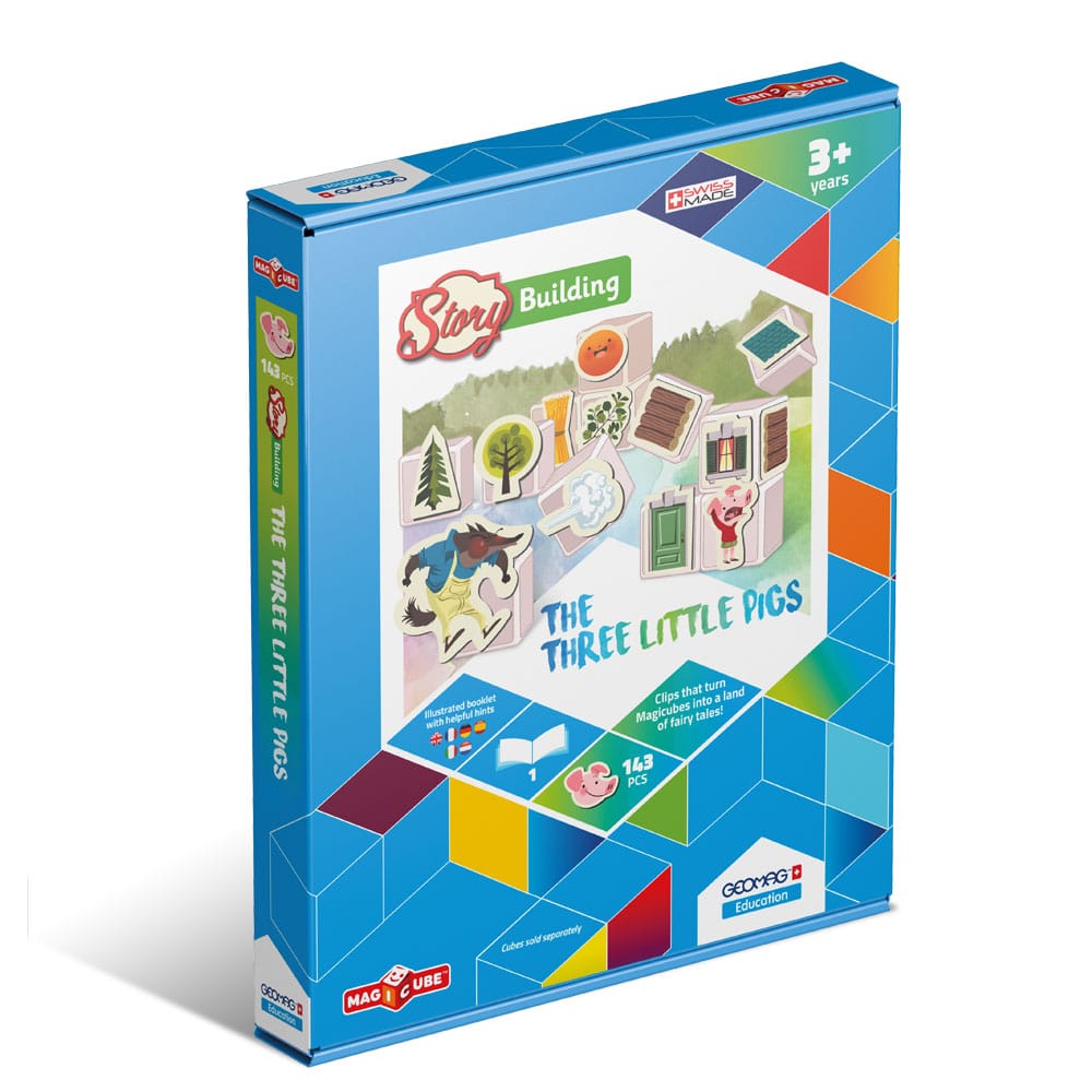 geomag-magicube-box-three-little-pigs-bundle-magnetbauspiel image 2