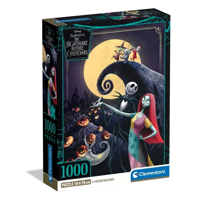 clementoni-disney-nightmare-before-christmas-puzzle-1000-teile image 1