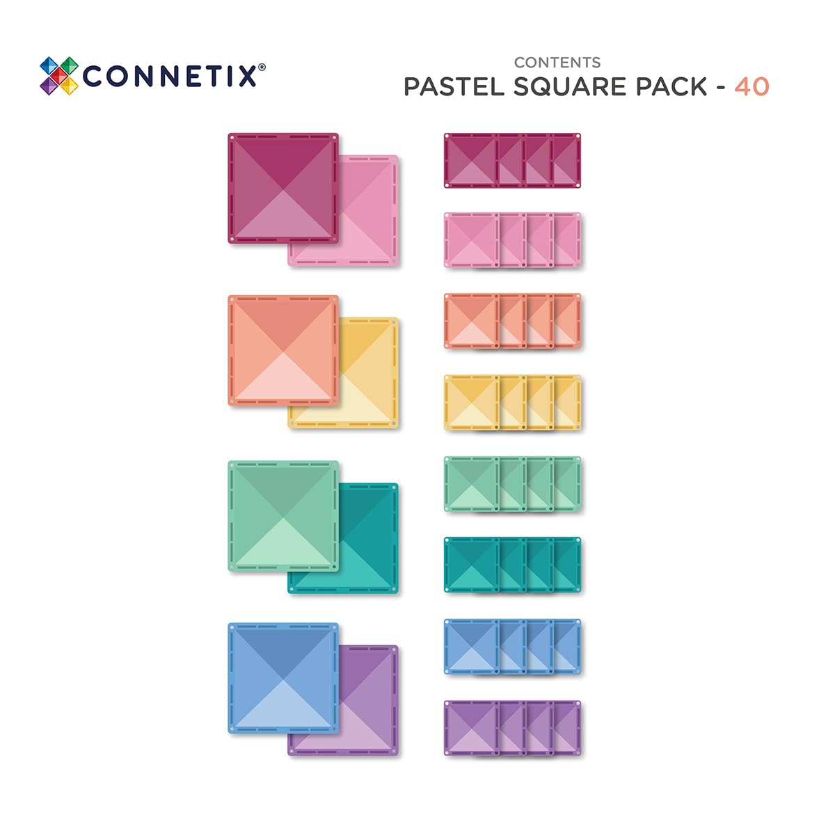 connetix-pastell-quadrat-pack-magnetbausteine-40-st-ck image 6