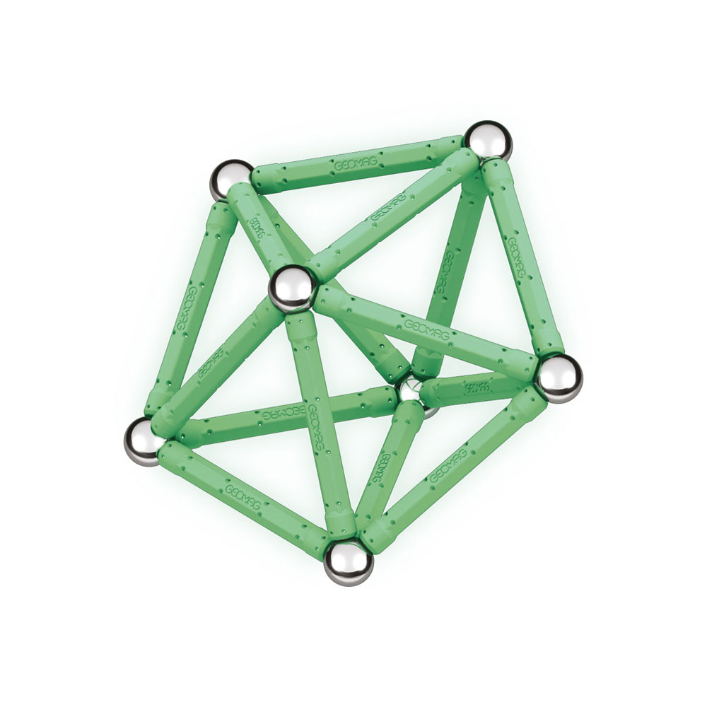 geomag-classic-glow-recycled-magnetbauset-60-teile image 2