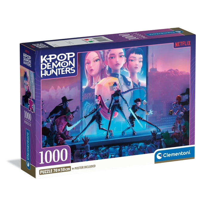 clementoni-kpop-demon-hunters-puzzle-1000-teile image 1