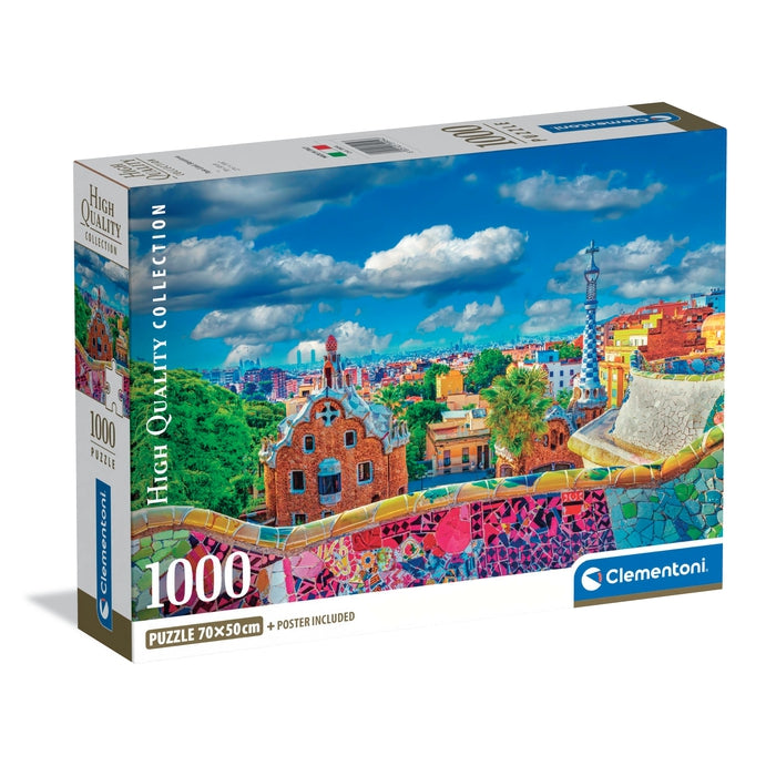 clementoni-park-g-ell-barcelona-puzzle-1000-teile-70-x-50-cm image 1