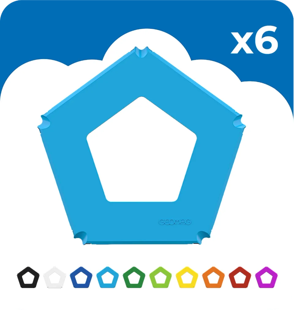 geomag-classic-panels-pentagonal-6-st-ck-erweiterungsset image 1