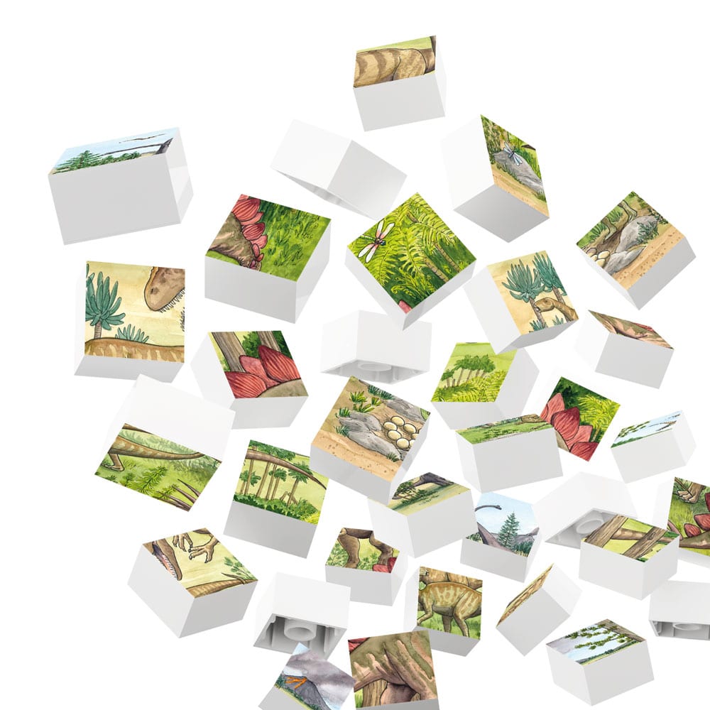 hubelino-puzzle-welt-der-dinosaurier-35-teilig-mit-grundplatte image 4
