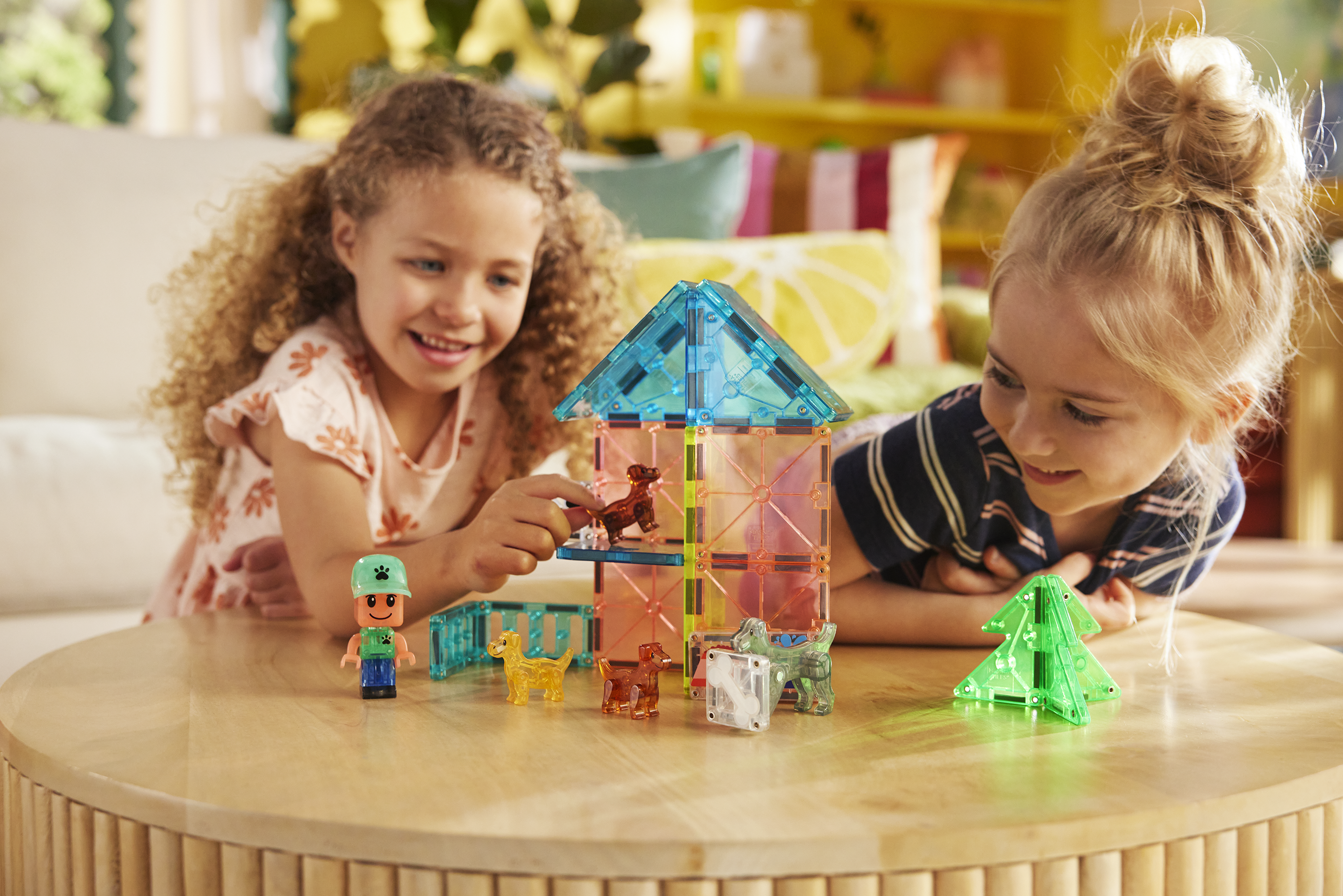 magna-tiles-puppy-park-27-teiliges-magnetisches-bauset image 6
