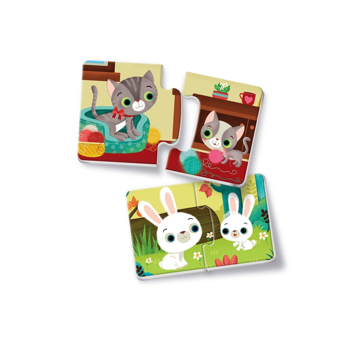 clementoni-tiere-und-tierkinder-assoziationsspiel-lernpuzzle-1-3-jahre image 2