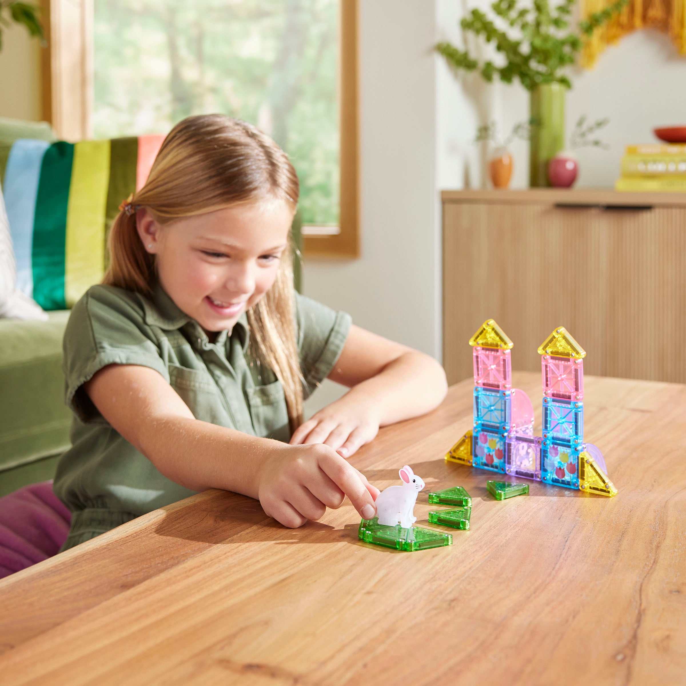 magna-tiles-micromags-spring-garden-24-teiliges-reise-set image 6