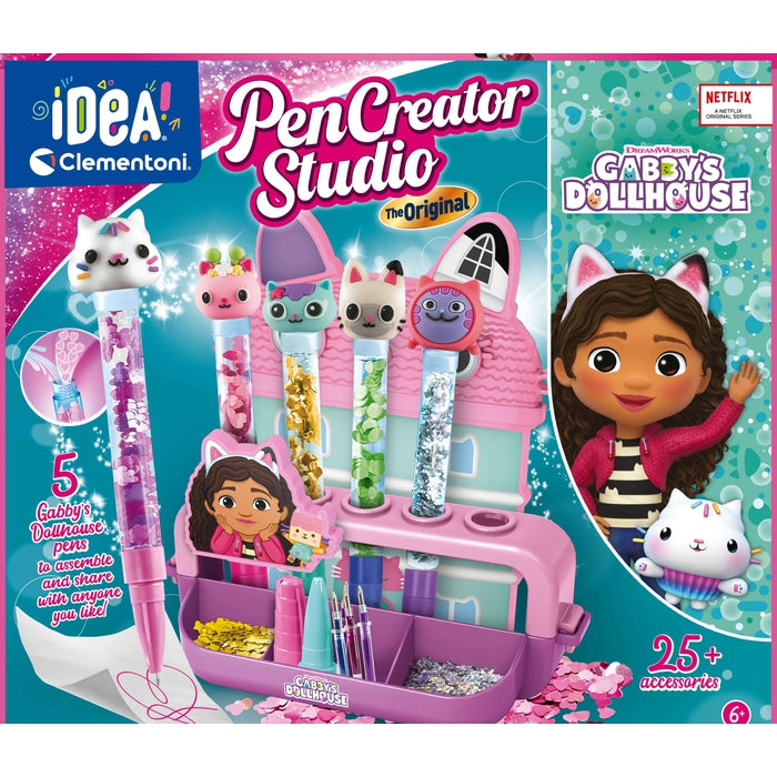 clementoni-mein-stift-atelier-gabby-s-dollhouse-kreativset image 7