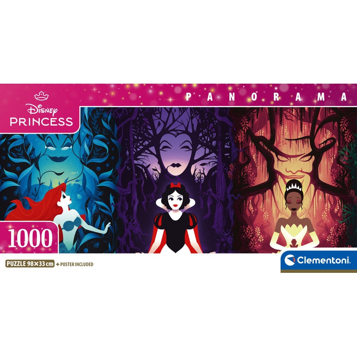 clementoni-disney-princess-panorama-puzzle-1000-teile image 4