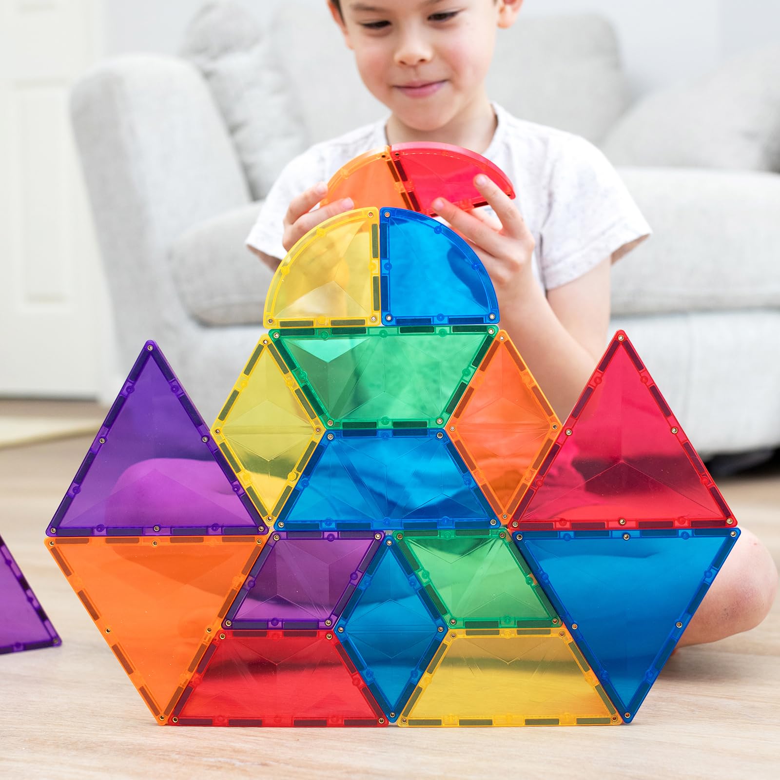 connetix-rainbow-shape-expansion-pack-magnetbausteine-36-st-ck-regenbogen image 5