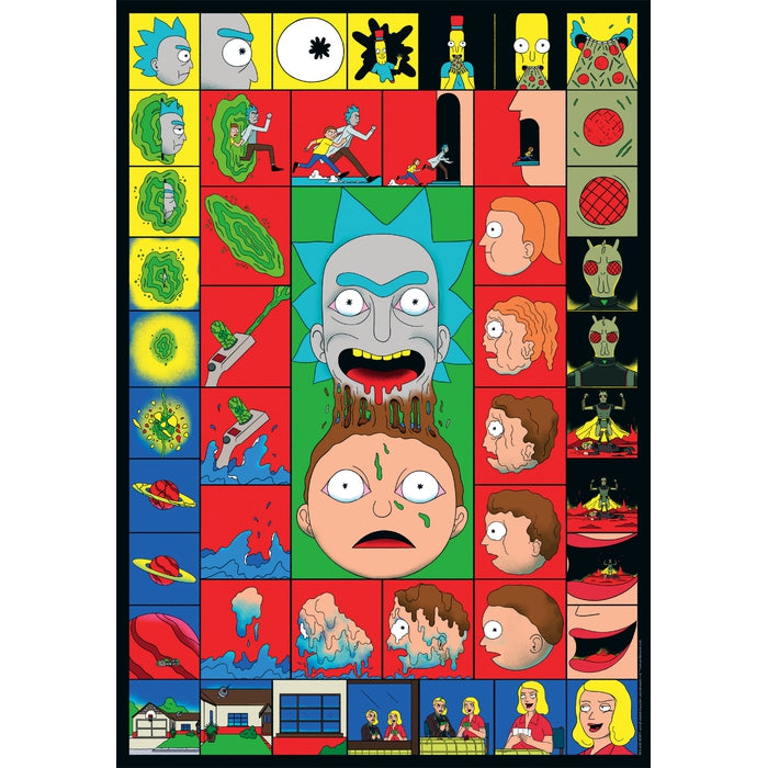 clementoni-rick-morty-puzzle-1000-teile-70-x-50-cm-2 image 2