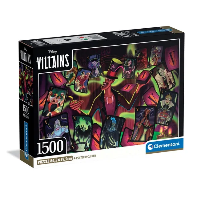 clementoni-disney-villains-puzzle-1500-teile-erwachsenenpuzzle-59-2-x-84-3-cm-ma image 1