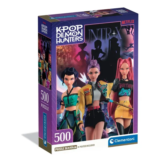 clementoni-kpop-demon-hunters-500-teile-puzzle image 1