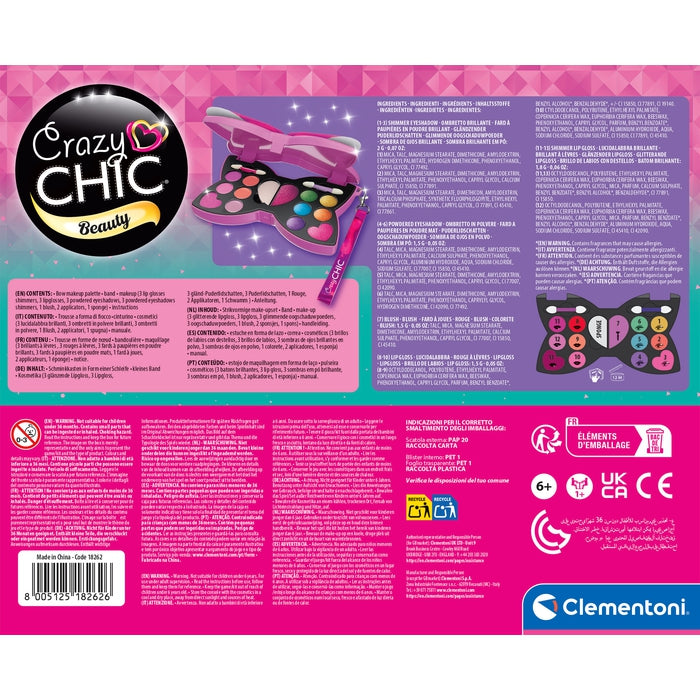 clementoni-crazy-chic-ribbon-ready-schminktasche-make-up-set image 6