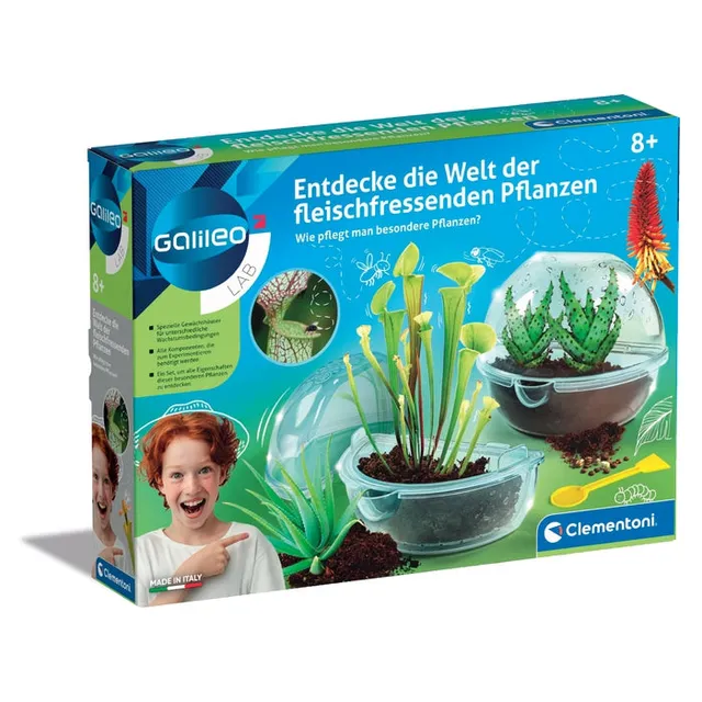 clementoni-galileo-lab-entdecke-die-welt-der-fleischfressenden-pflanzen-experime image 1