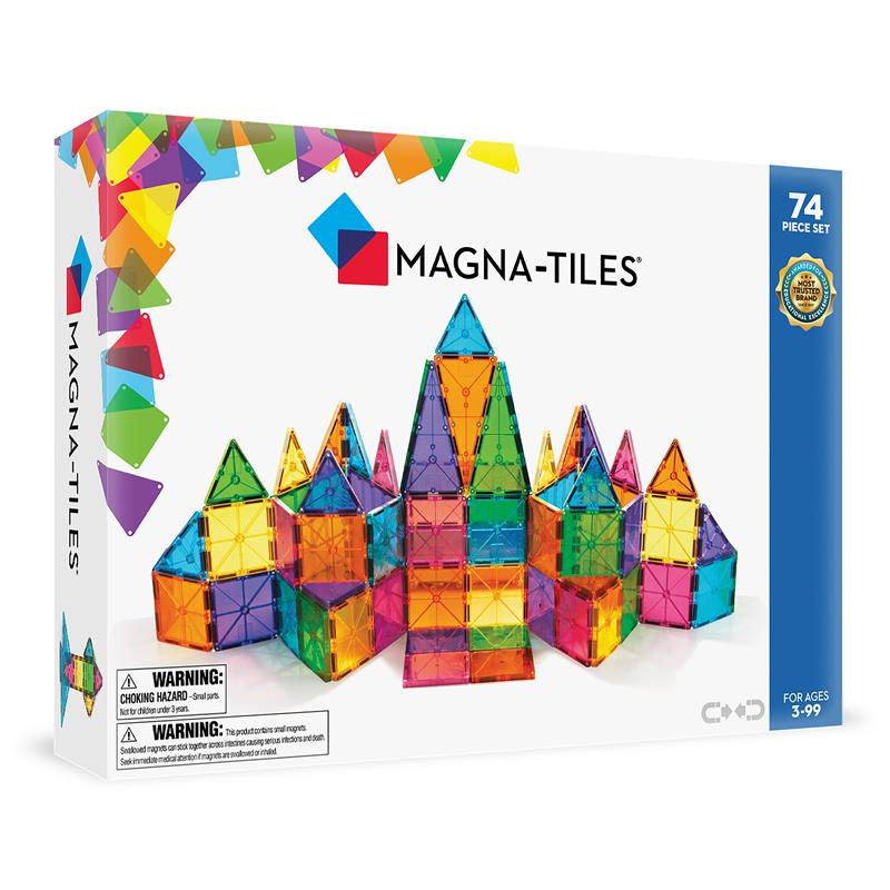 magna-tiles-classic-74-teiliges-magnetbauset image 1